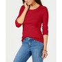 Pima Cotton Long-Sleeve Top, Created for Macy's