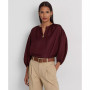 Women's Blouson-Sleeve Blouse