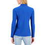 Women's Solid-Color Long-Sleeve Polo