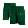 Men's Big and Tall Green Miami Hurricanes 2021 Sideline Aeroready Training Shorts