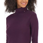 Women's Long Sleeve Cotton Turtleneck Top