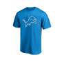 Men's Branded Aidan Hutchinson Blue Detroit Lions Big and Tall Player Name & Number T-shirt