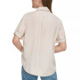 Women's Short-Sleeve Button-Front Shirt