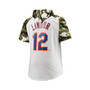 Men's Francisco Lindor White, Camo New York Mets Big and Tall Raglan Hoodie T-shirt