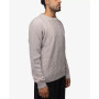 Men's Crewneck Mixed Texture Sweater