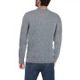 Men's Crewneck Mixed Texture Sweater