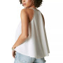 Women's Embroidered Peasant Swing Tank Top