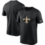 Men's Black New Orleans Saints Logo Essential Legend Performance T-Shirt