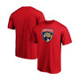 Men's Red Florida Panthers Team Primary Logo T-shirt