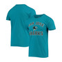 Men's Teal San Jose Sharks Team Victory Arch T-shirt