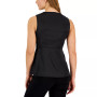 Women's V-Neck Satin Twist-Front Sleeveless Top, Created for Macy's