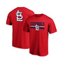 Men's Red St. Louis Cardinals Team Logo End Game T-shirt