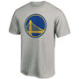 Men's Charcoal Golden State Warriors Primary Team Logo T-shirt