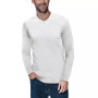 Men's V-Neck Honeycomb Knit Sweater