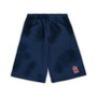 Men's Navy St. Louis Cardinals Big and Tall Tye Dye Fleece Shorts