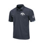 Men's Big and Tall Charcoal Iowa Hawkeyes OHT Military-Inspired Appreciation Digital Camo Polo Shirt