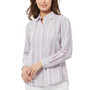 Women's Striped Long-Sleeve Shirt