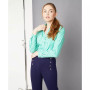 Women’s Cotton Gingham Easy Care Collared Shirt