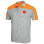 Men's Gray-Orange Clemson Tigers Einstein Polo
