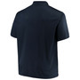 Men's Navy New York Yankees Solid Birdseye Polo Shirt