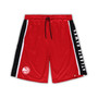Men's Branded Red Atlanta Hawks Big and Tall Referee Iconic Mesh Shorts