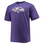 Men's Big and Tall Lamar Jackson Purple Baltimore Ravens Player Name Number T-shirt