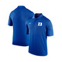Men's Royal Duke Blue Devils Big and Tall Primary Logo Varsity Performance Polo Shirt