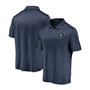 Men's Navy Milwaukee Brewers Iconic Striated Primary Logo Polo