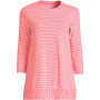 Women's 3/4 Sleeve Slub Jersey Swing Tunic