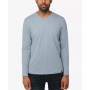 Men's Soft Stretch V-Neck Long Sleeve T-shirt
