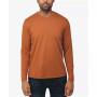 Men's Soft Stretch V-Neck Long Sleeve T-shirt