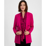 Women's Compression Boyfriend Long-Sleeve Blazer
