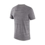 Men's Charcoal West Virginia Mountaineers Big and Tall Velocity Space-Dye Performance T-shirt