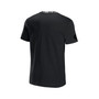 Men's NFL X Staple Black San Francisco 49ers Embroidered Fundementals Globe Short Sleeve T-shirt