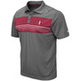 Men's Heathered Charcoal Stanford Cardinal Smithers Polo