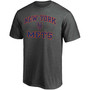 Men's Big and Tall Charcoal New York Mets Heart Soul T-shirt