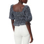 Women's Square-Neck Puff-Sleeve Blouse