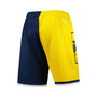 Men's Maize, Navy Michigan Wolverines Big Face 5.0 Fashion Shorts