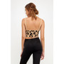 Women's Leopard Bustier Knit top