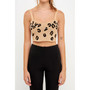 Women's Leopard Bustier Knit top