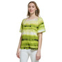 Women's Tie-Dye Puff-Sleeve Pullover Top
