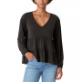 Women's Asymmetric Tiered Tunic Top