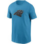Men's Blue Carolina Panthers Primary Logo T-shirt