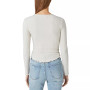 Women's Cloud Ribbed Henley Top
