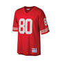 Men's Jerry Rice Scarlet San Francisco 49ers Big and Tall 1990 Retired Player Replica Jersey