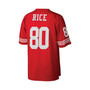 Men's Jerry Rice Scarlet San Francisco 49ers Big and Tall 1990 Retired Player Replica Jersey