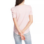 Women's Short Sleeve Classic Stripe Puff Sleeve T-shirt