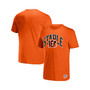 Men's NFL X Staple Orange Cincinnati Bengals Lockup Logo Short Sleeve T-shirt