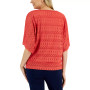 Eyelet Poncho Top, Created for Macy's