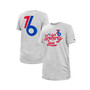 Men's Gray Philadelphia 76ers 2022/23 City Edition Big and Tall T-shirt